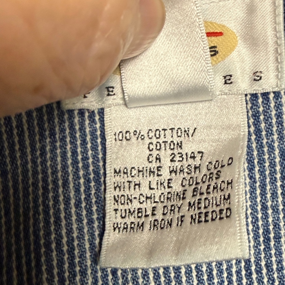 TALBOTS Barn coat. Size Small. Denim - Picture 3 of 7